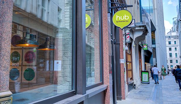 Hub Hub By Premier Inn London City Bank Exterior foto